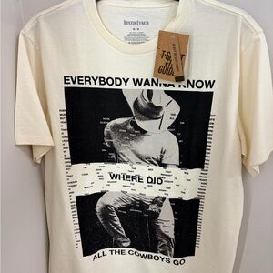 NWT Graphic Tee - Dustin Lynch - Men’s Medium